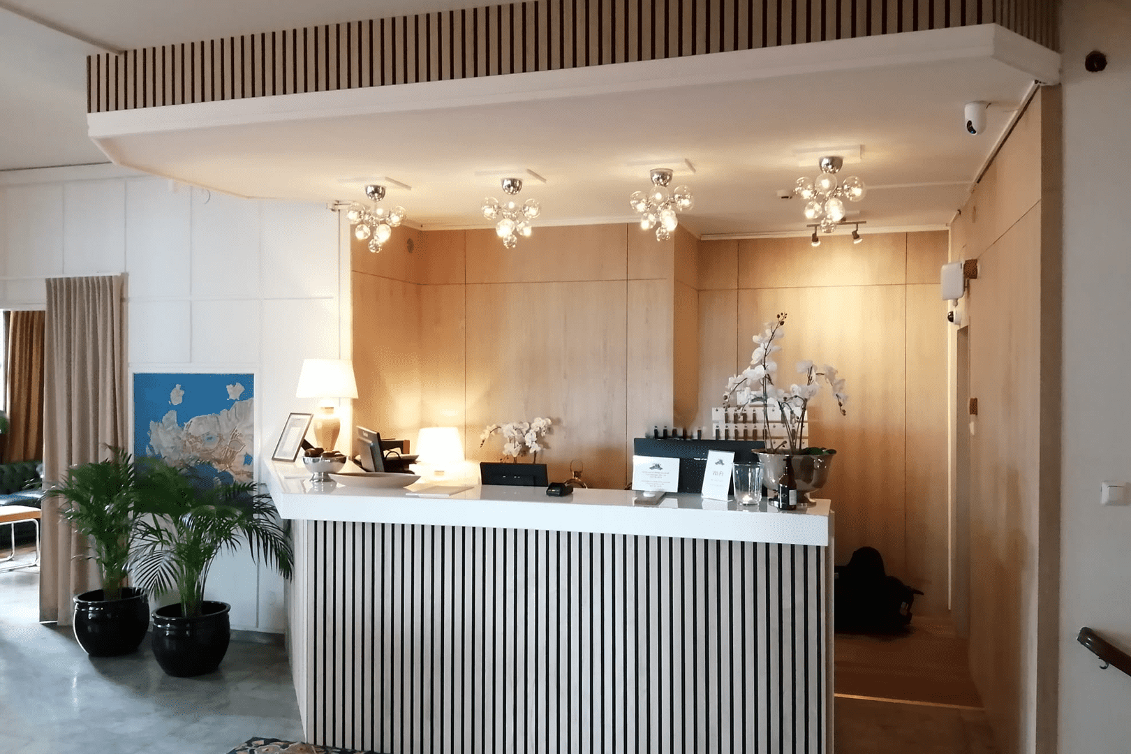 Renovace recepce hotelu